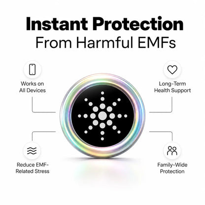 QForce Instant EMF Protection Chips - 6 Pack