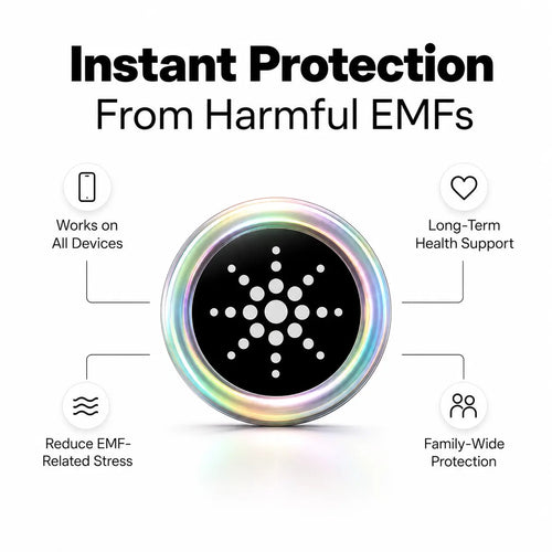 QForce Instant EMF Protection Chips - 6 Pack